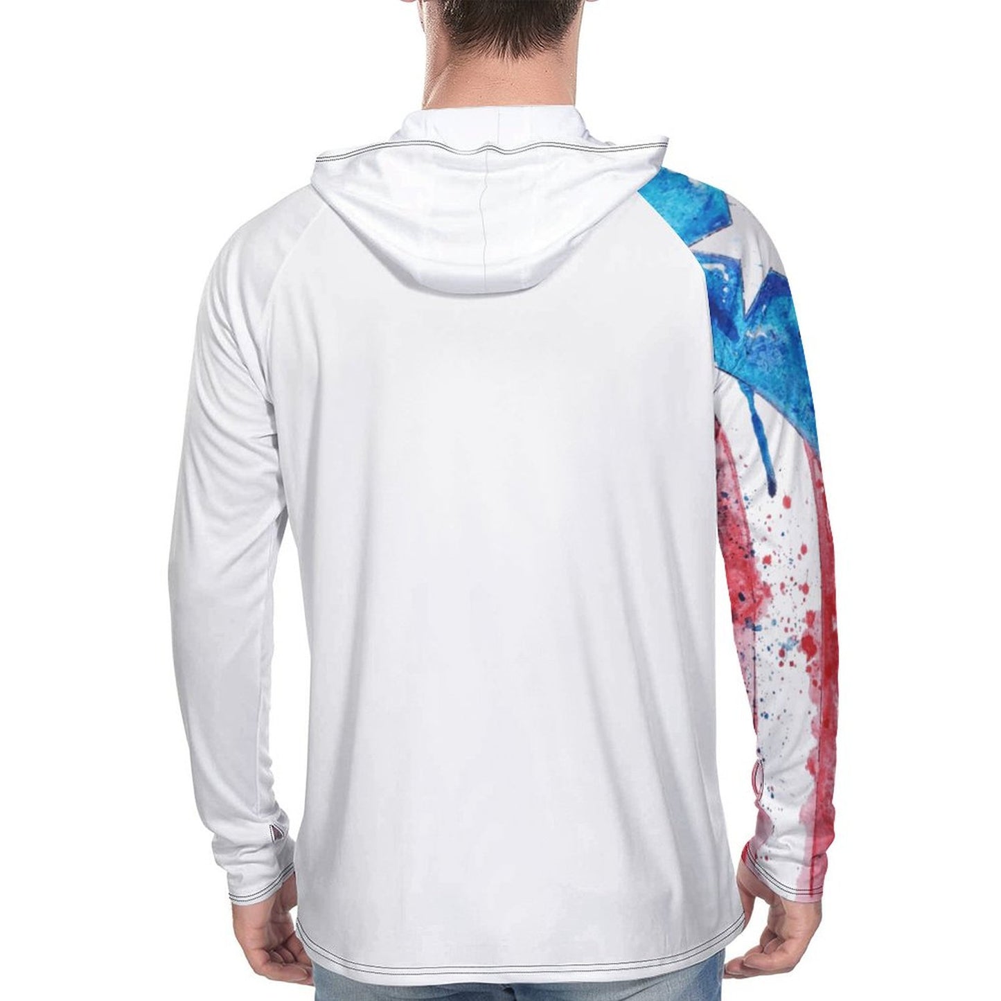 Men's UPF 40+ Sun Protection Fishing Shirt(All-Over Printing)