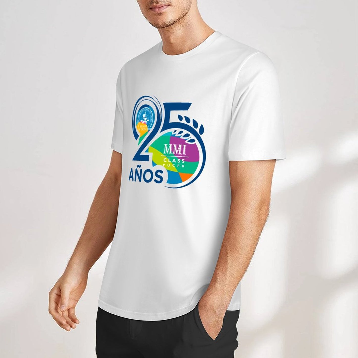 DTF 160gsm Cotton Men's Short Sleeve T-shirt
