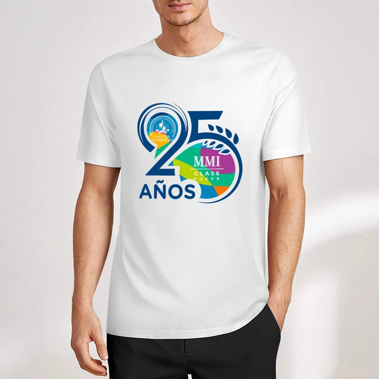 DTF 160gsm Cotton Men's Short Sleeve T-shirt