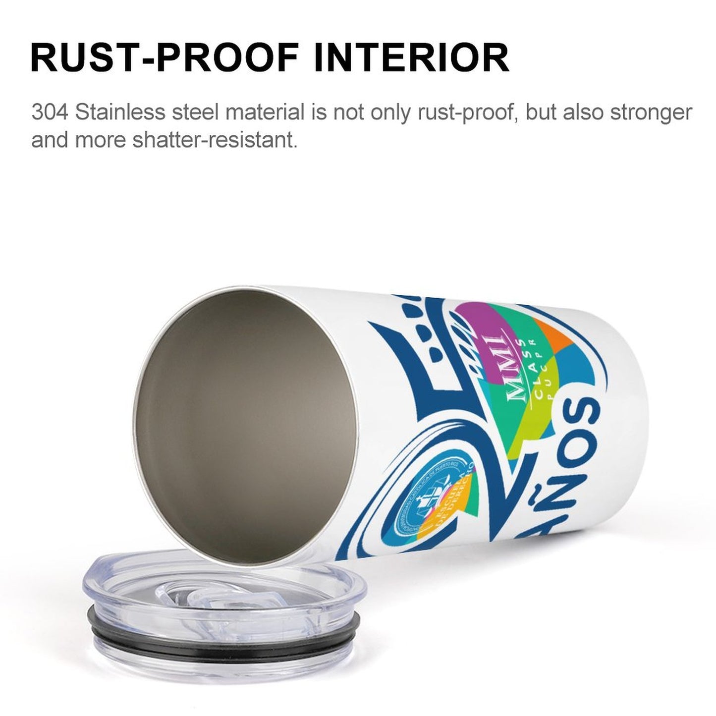 Insulated Drinking Cups with Lids