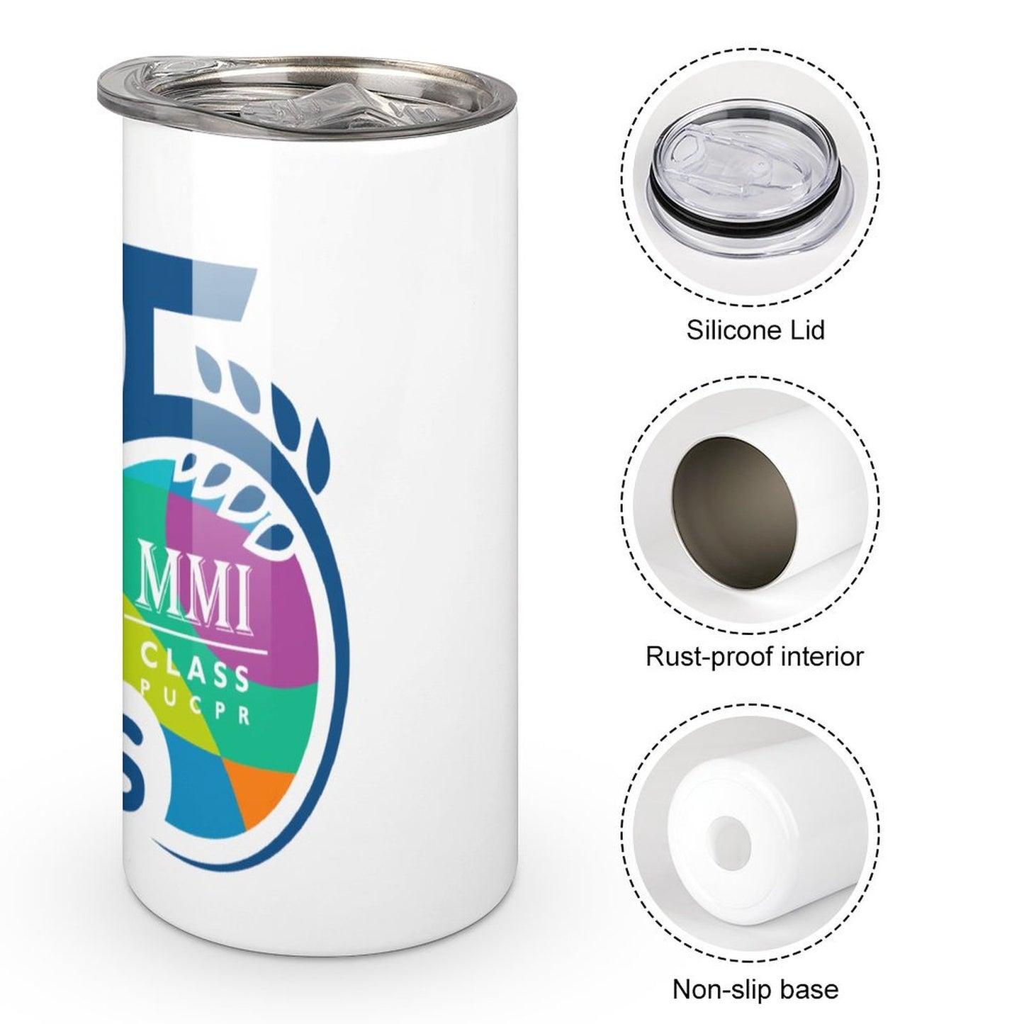 Insulated Drinking Cups with Lids