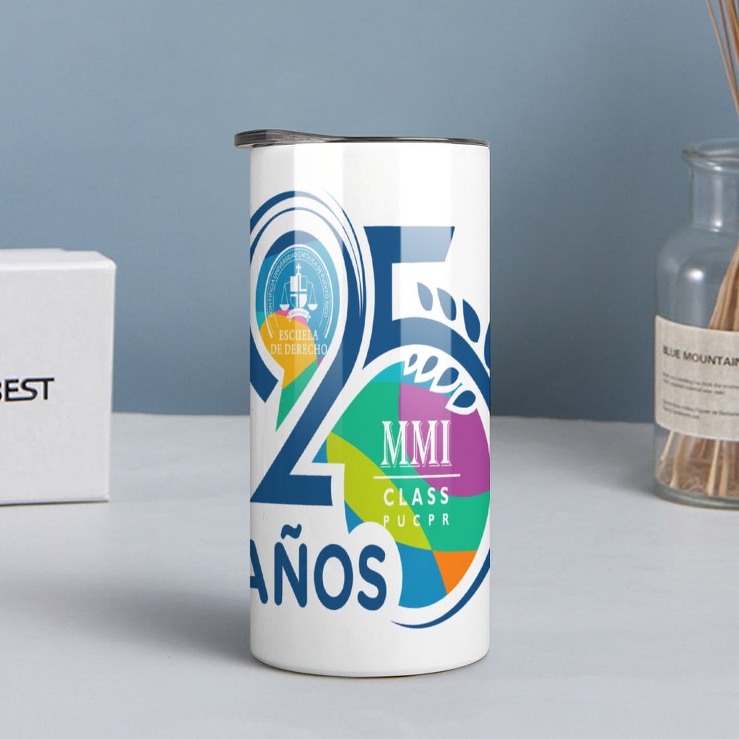 Insulated Drinking Cups with Lids